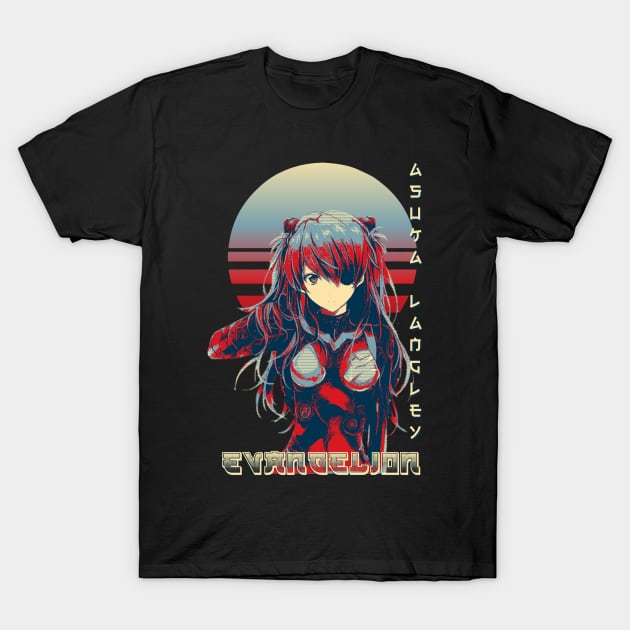 Asuka Langley T-Shirt by Retrostyle